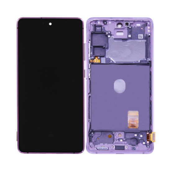 Touch+Display+Frame Samsung Galaxy S20 FE 4G/G780F Service Pack Cloud Lavender Touch+Display+Frame Samsung Galaxy S20 FE 4G/G780F Service Pack Cloud Lavender